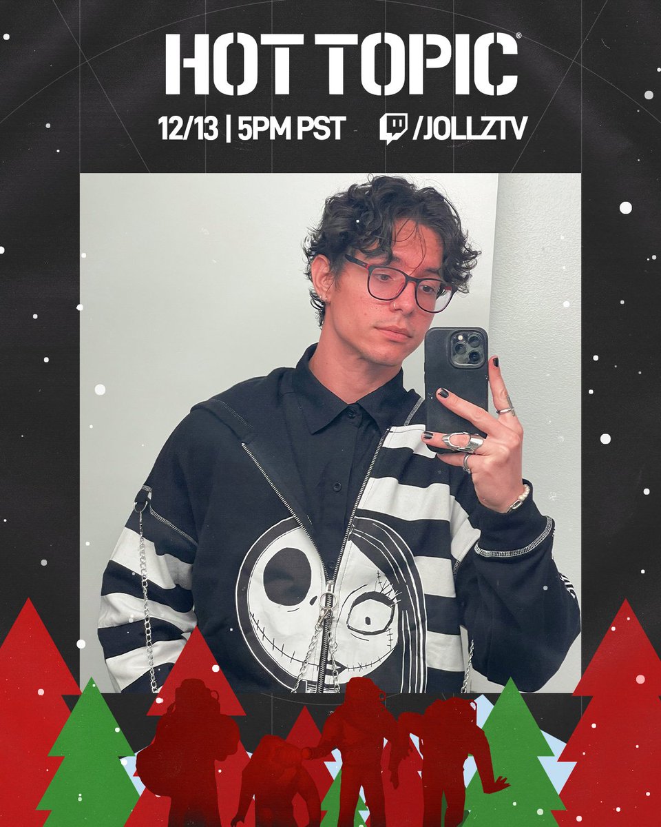 Playing Lethal Company tonight at 5PM PST and gaming with the #NRGFam to celebrate the holidays with some of the people I love the most 🖤

tune in
twitch.tv/jollztv