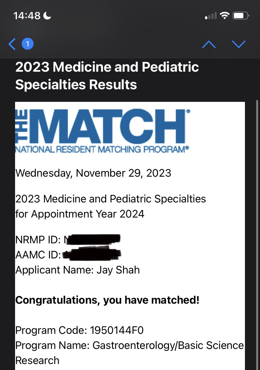 A belated announcement but just wanted to thank the incredible Twitter community for all the love,support, and answering my DMs. Glad to have successfully matched in GI!

Oh and don’t let anyone dissuade you from couples matching for fellowship.