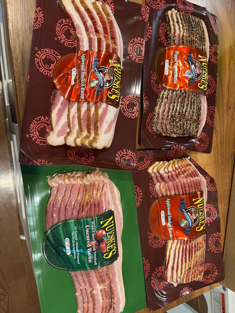 Surprise shipments of bacon is my love language. 

#SmokedMeats #Ioveatfirstbacon