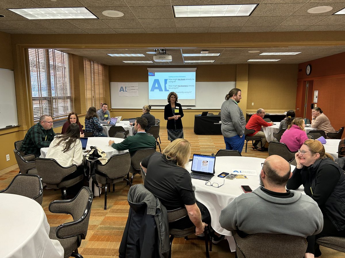 Presented earlier today at the #AIsummitMI at MSU: Let’s ChatIRL about AI in real life with <a href="/danieltmares/">daniel mares</a> <a href="/adirlam/">Amy Dirlam</a> <a href="/MACUL/">MACUL</a> #edtech