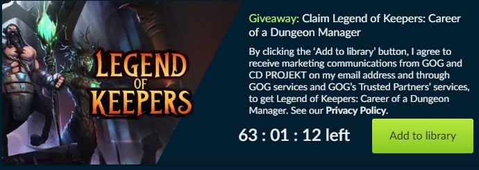 TyMetaTV's tweet image. 📢 FREE Game on @GOGcom Ending Soon!

@LegendOfKeepers #TurnBasedCombat #DungeonCrawler #Roguelike #RPG #games #gaming #gamingpc #gamer #gamerboy #gamergirl #pcgaming #videogames #videogame #cosplay #gamingcommunity #gamerlife #gaminglife #mancave #epicgames #streamer #twitch