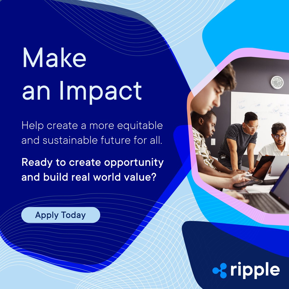 Ready to make an impact with us as we transform the future of finance? ⭐️ Explore our latest job openings: on.ripple.com/careers 👉 Senior Manager, Business Development (Institutional DeFi) 👉 Senior IT Auditor, Internal Audit 👉 Staff Performance Engineer