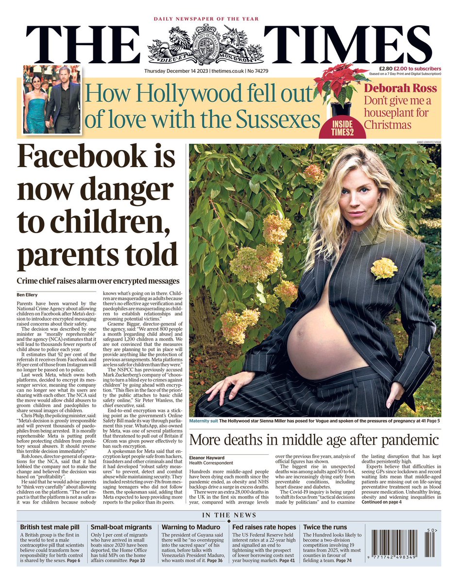 Eventually, the British state will recognise that it’s wrong & wholly counterproductive to claim that tech companies are somehow willingly complicit in awful crimes against children, simply because those companies introduce standard security features that protect all users 1/2