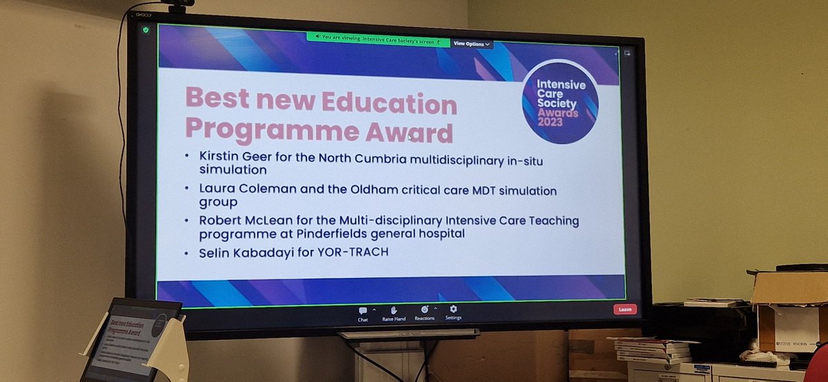 No success this time at @ICS_updates awards but being shortlisted just highlights what a fab team we have @MidYorkshireNHS. Congrats to all the winners inc @credland_nicki @mytt_dart @spacey61 @RebeccaSaville4 @Pindersgasman @Miss_KeelyR @BuglassHelen @JenRothwell3 @nicky_palms