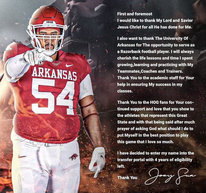 It’s been a blessing Arkansas ❤️