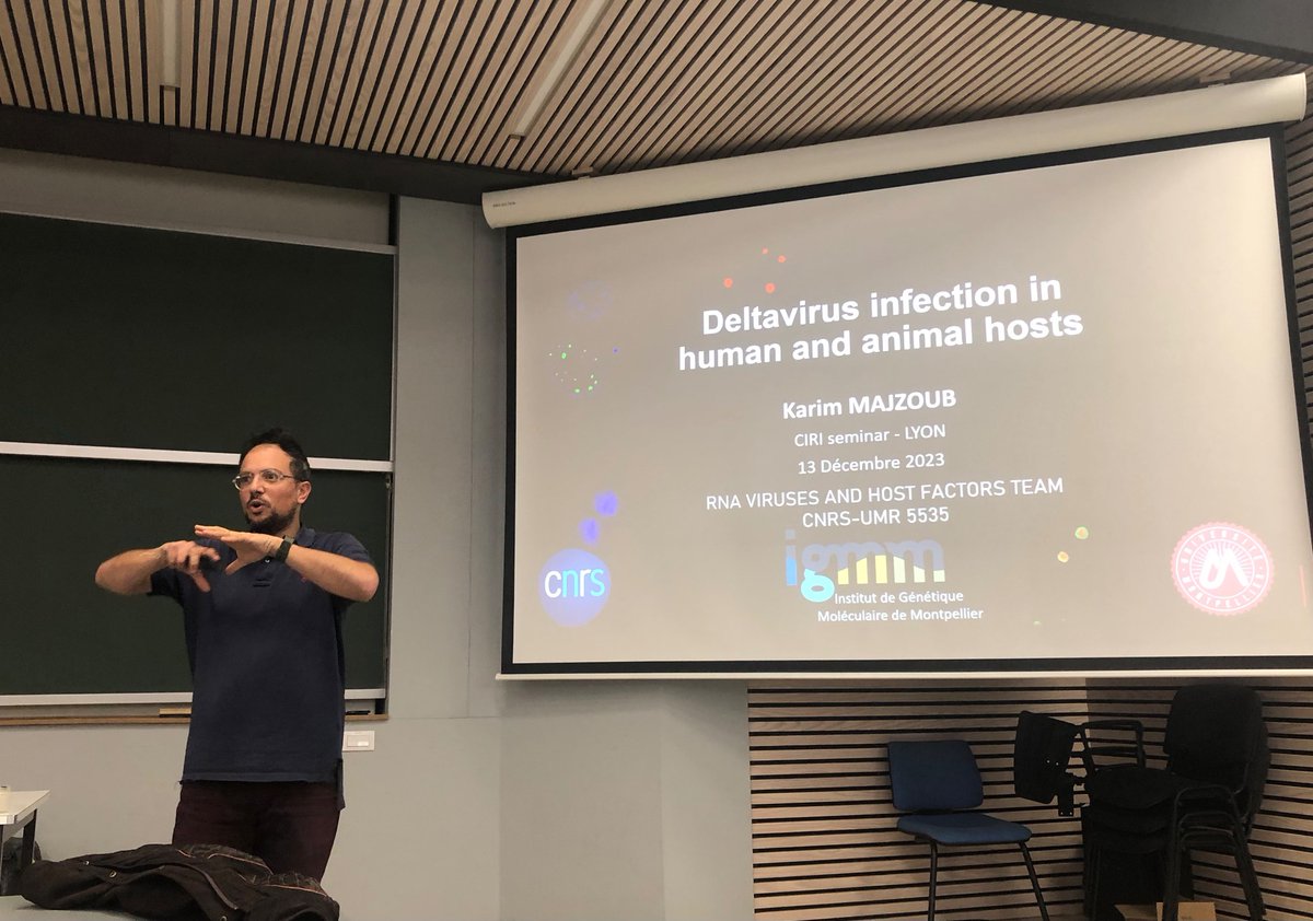 Great seminar from <a href="/KarimMajzoub/">Karim Majzoub</a> today!! Thanks for sharing some exciting findings and for the storytelling 😃 #everythingaboutdelta (#andsnakes!)