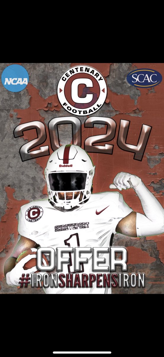 Jacobiw21's tweet photo. #AGTG I am blessed to say that I have received an offer from Centenary College! @CoachJackson84 @CoachSavino https://t.co/gYrxce2Ppo