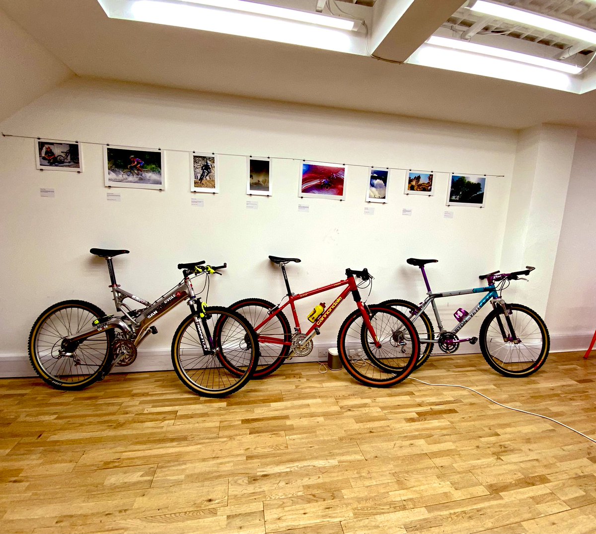 Philip Cavell (@philcavell) on Twitter photo The Store Street #ClassicMTB gallery space is coming along! In anticipation of @TheOnlyWarhead Dirty Jerseys talk tomorrow evening. Classic pictures, jerseys & bikes from <a href="/RideCannondale/">Cannondale</a> <a href="/YetiCycles/">Yeti Cycles</a> and #MountainCycleSanAndreas - eventbrite.co.uk/e/dirty-jersey… The Store Street #ClassicMTB gallery space is coming along! In anticipation of @TheOnlyWarhead Dirty Jerseys talk tomorrow evening. Classic pictures, jerseys & bikes from <a href="/RideCannondale/">Cannondale</a> <a href="/YetiCycles/">Yeti Cycles</a> and #MountainCycleSanAndreas - eventbrite.co.uk/e/dirty-jersey…