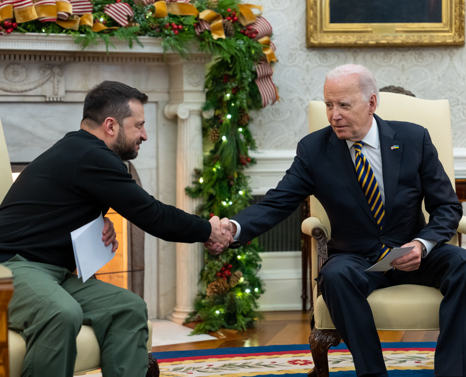 President Biden hosted President Zelenskyy at the White House to underscore the United States’ commitment to supporting the people of Ukraine.