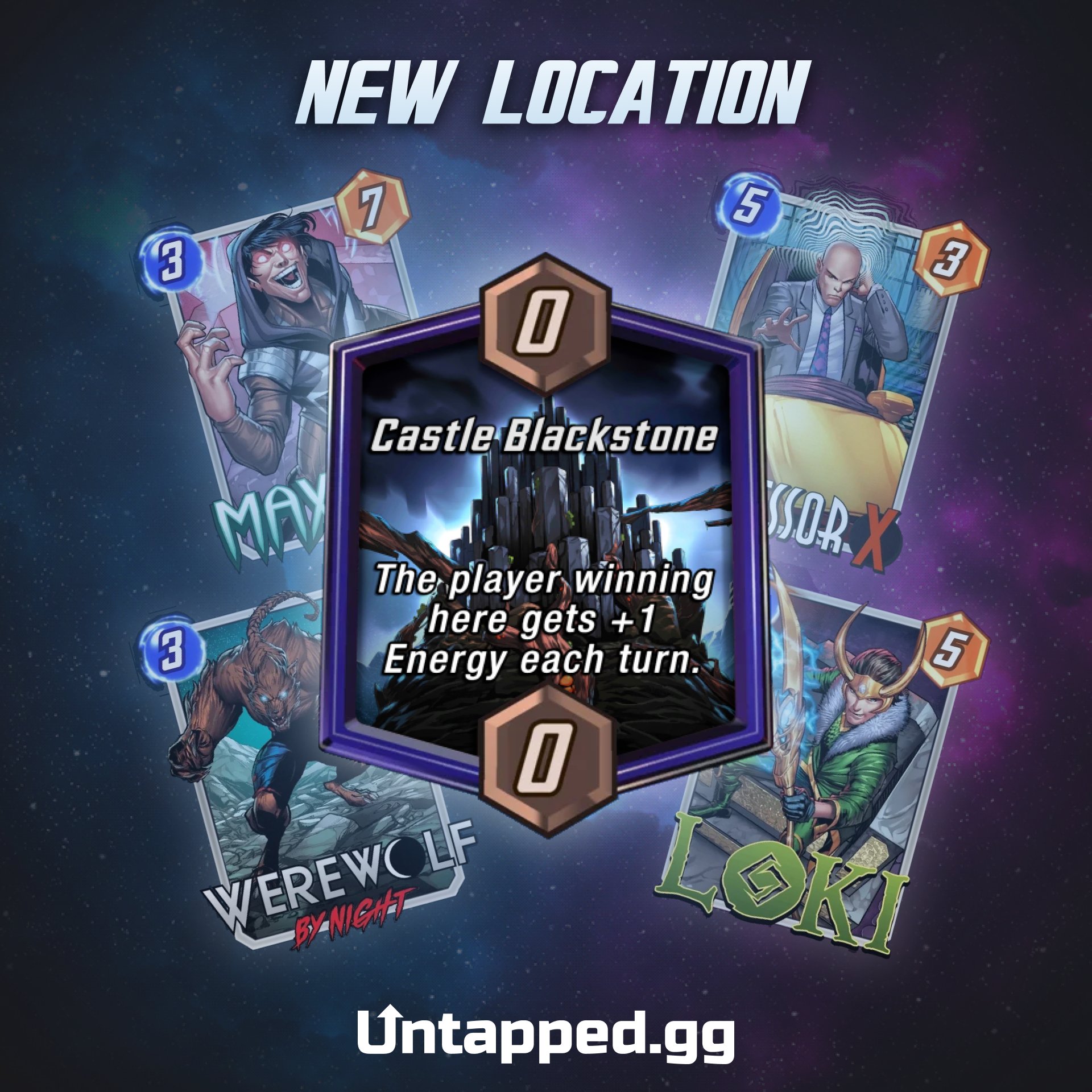 Untapped.gg  MARVEL SNAP on X: 🌘 Werewolf by Night - NEW CARD 🐺 The  last card of the Bloodstone Season will arrive tomorrow after the moon goes  dark. 🤔 Will Move