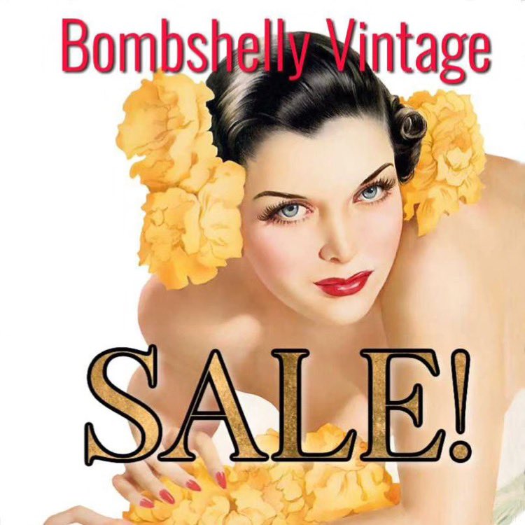 Repost 12/13/23 from @bombshellyvintage • We're having a 50% OFF SALE! Select items from all categories! Please copy this link bombshellyvintage.etsy.com Sale is running until the end of this month! #vintagesale #connectingvintage #vintageclothingforsale