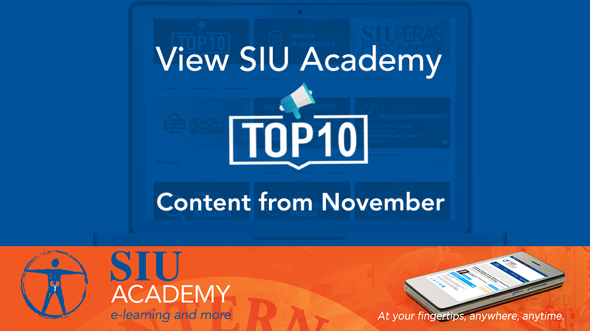 SIU-Urology (@siu_urology) on Twitter photo 📊👨⚕️ Explore the most-viewed content of November 2023 on #SIUAcademy! See which Top 10 picks are shaping discussions in the field of #Urology. #WeBringUrologistsTogether #SIUWorld
Discover the Top 10 List bit.ly/3tdytmm
<a href="/wojciechpiotrk1/">wojciech_piotr_krajewski</a> <a href="/abidnadia_uro/">Nadia Abid</a> 📊👨⚕️ Explore the most-viewed content of November 2023 on #SIUAcademy! See which Top 10 picks are shaping discussions in the field of #Urology. #WeBringUrologistsTogether #SIUWorld
Discover the Top 10 List bit.ly/3tdytmm
<a href="/wojciechpiotrk1/">wojciech_piotr_krajewski</a> <a href="/abidnadia_uro/">Nadia Abid</a>
