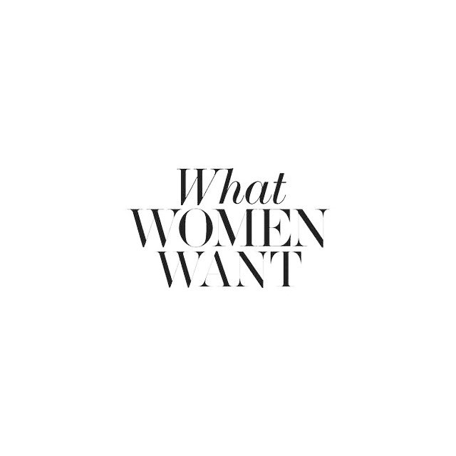 What women want: To be loved, to be listened to, to be desired, to be respected, to be needed, to be trusted, and sometimes, just to be held. 

#whatwomenwant #woman #womanmindset #mindset #quotes #womanquotes #quoteoftheday