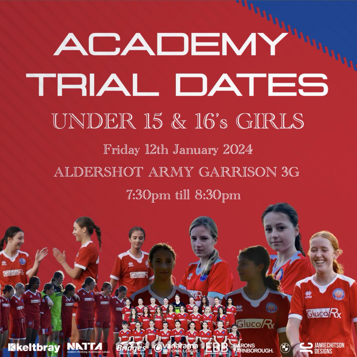 Academy Trials: Girls Aged 14-16, U15’s & 16’s, Yr 10 & 11!! It’s time for you to show your interest, get in touch to be booked in for our upcoming in the new year! theshots.co.uk/womens-academy… 🔴FemaleShots🔵