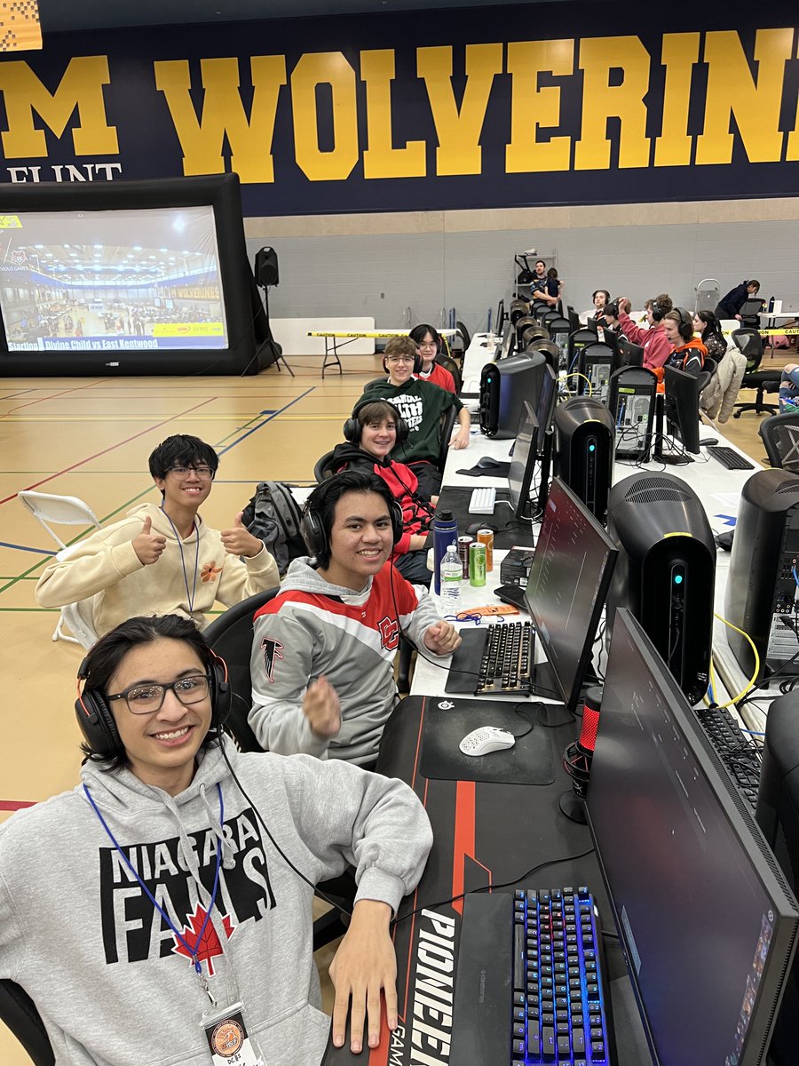 Closing out a fantastic Fall 23 in Esports here at DC.  After a hard fought 5 hour game against East Kentwood, the team finished 2nd place. Proud of you Falcons
