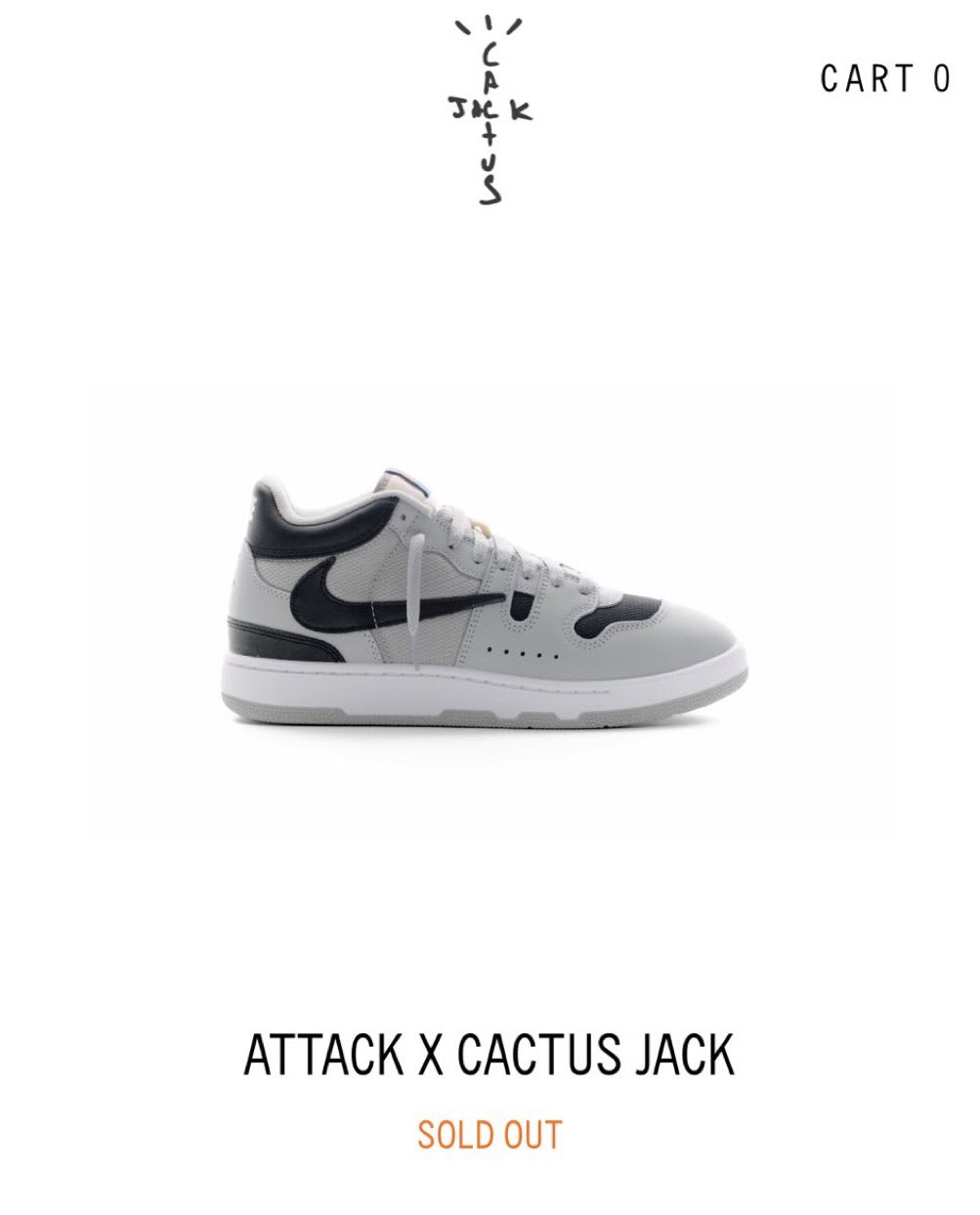 Cactus Jack x Nike Attack Official Release Date