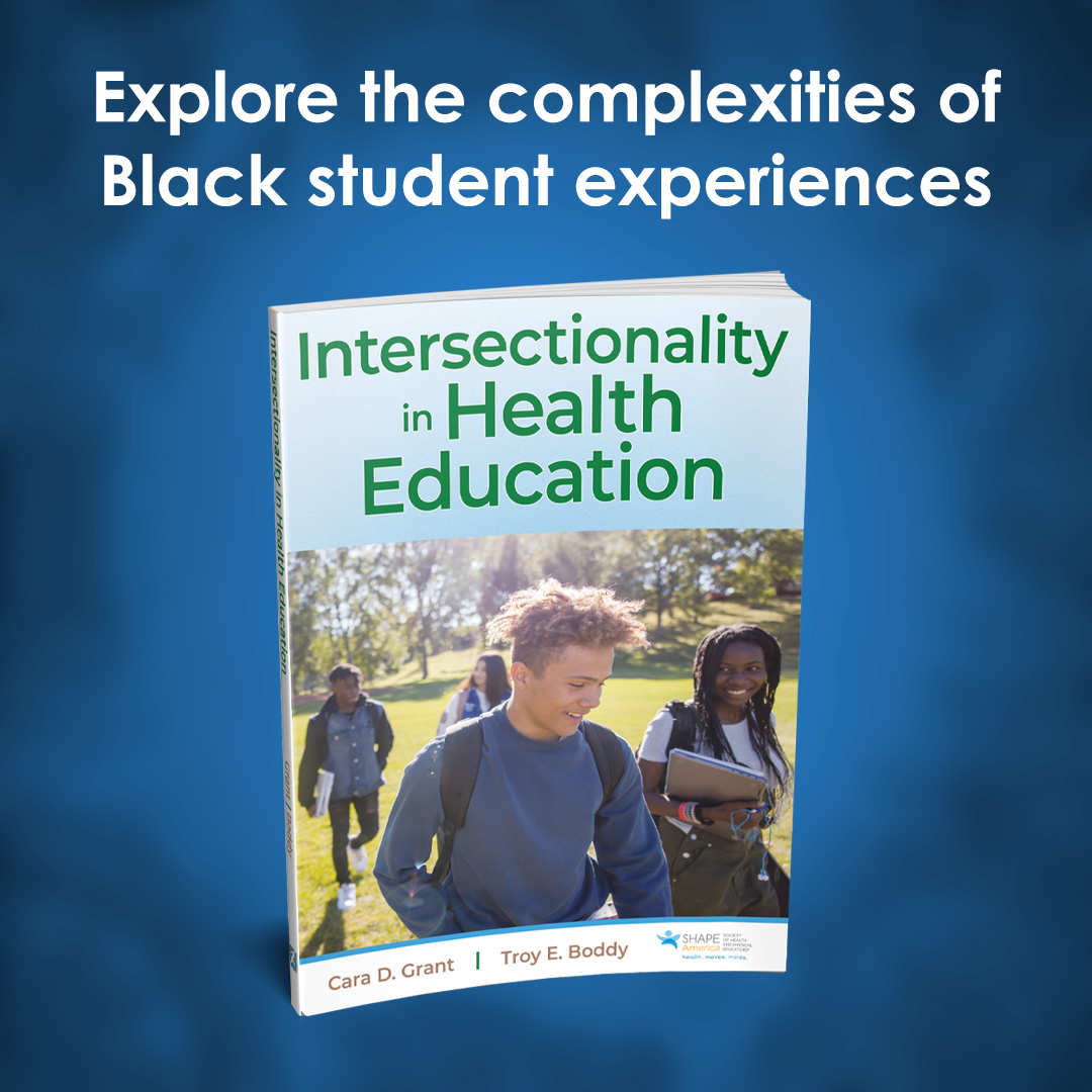 HumanKineticsPhysEd (@humankineticspe) on Twitter photo Coming soon: Intersectionality in Health Education! Cultivate more inclusive learning environments for Black students from this important resource by <a href="/CaraGrant11/">Dr. Cara Grant</a> & Troy Boddy. Learn more & sign up for a notification upon its release! 👉 ecs.page.link/MNshU
<a href="/SHAPE_America/">SHAPE_America</a> Coming soon: Intersectionality in Health Education! Cultivate more inclusive learning environments for Black students from this important resource by <a href="/CaraGrant11/">Dr. Cara Grant</a> & Troy Boddy. Learn more & sign up for a notification upon its release! 👉 ecs.page.link/MNshU
<a href="/SHAPE_America/">SHAPE_America</a>