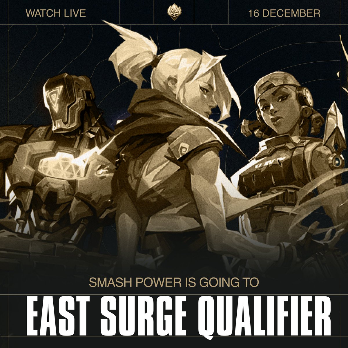 Anyone missed good VALORANT? Well, we definitely did!

Seems like we've got something super exciting ahead. We are jumping into East Surge Qualifier - a huge opportunity to prove ourselves on the 16th December. Come join our Twitch on Saturday!

twitch.tv/uasp_esports