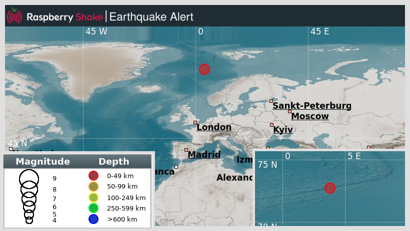 raspishakEQ's tweet image. Preliminary M5.3 #Earthquake
ID: #rs2023ymqbko
615km/382miles from #Sortland, in #NorwegianSea
2023-12-13 19:30 UTC
@raspishake network

Join the largest #CitizenScience #seismograph community ➡ raspberryshake.org

EVENT ➡ stationview.raspberryshake.org/#?event=rs2023…
