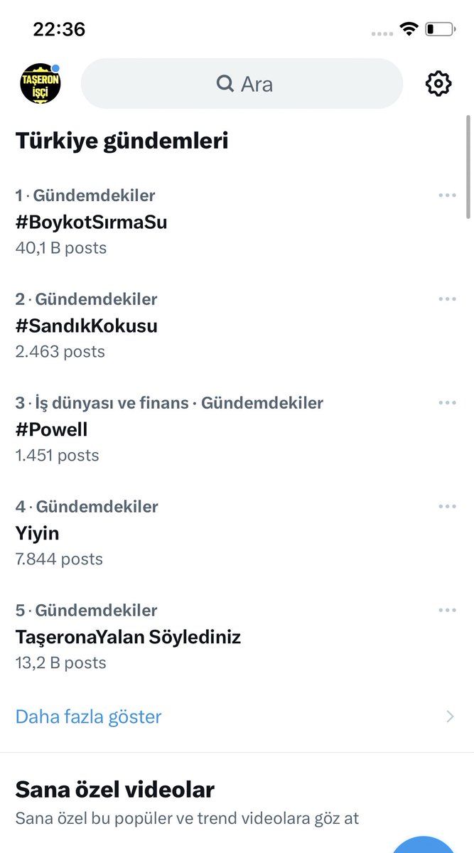 TaşeronaYalan Söylediniz