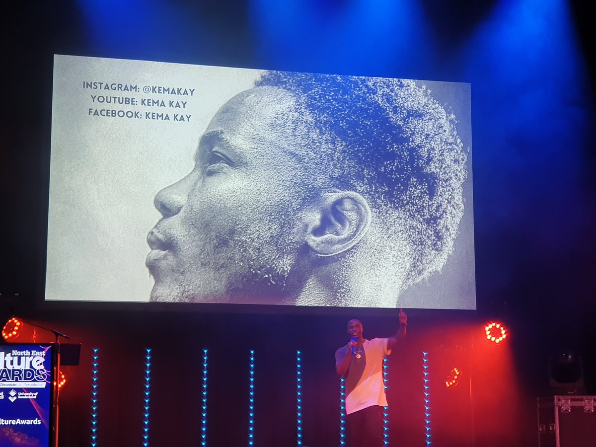 Kema Kay is first performer at tonight's #NECultureAwards <a href="/kemakay/">Kema Kay</a>