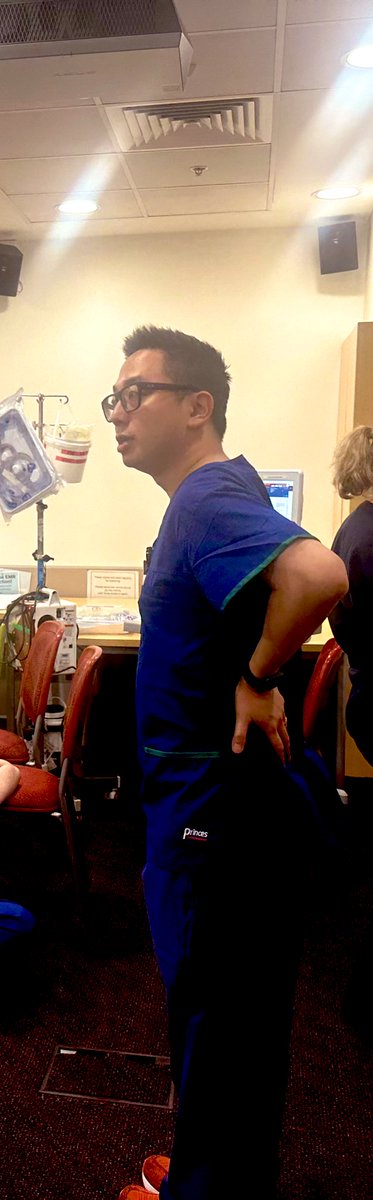 Dr Bec Szabo (@inquisitivegyn) on Twitter photo Team training yesterday for massive haemorrhage with our hybrid visually enhanced mental simulation approach led by <a href="/DrPatCFTan/">Patrick Tan</a> with <a href="/thewomens/">The Royal Women’s Hospital</a> <a href="/UniMelbMDHS/">UniMelb MDHS</a> Gandel Sim Service
Great to have one of our blood bank scientists present with theatre technician, nurses, anaes, obs. Team training yesterday for massive haemorrhage with our hybrid visually enhanced mental simulation approach led by <a href="/DrPatCFTan/">Patrick Tan</a> with <a href="/thewomens/">The Royal Women’s Hospital</a> <a href="/UniMelbMDHS/">UniMelb MDHS</a> Gandel Sim Service
Great to have one of our blood bank scientists present with theatre technician, nurses, anaes, obs.