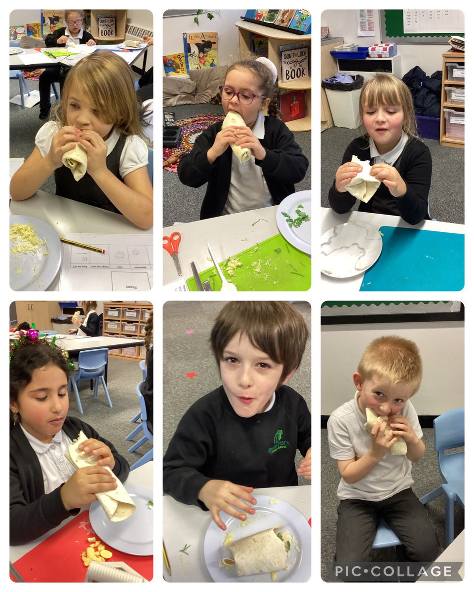 Year 2 had a fantastic DT lesson today where they made their wraps after a few weeks of exploration and investigation. They were delicious! #DT #balanceddiet #healthyeating