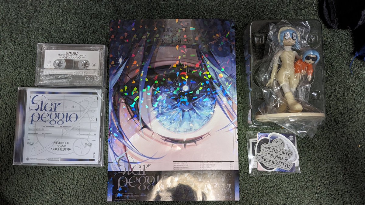 dojinbackburner's tweet photo. Midnight Grand Orchestra Starpeggio Limited Edition! #ミドグラ https://t.co/ElR4llaQNJ