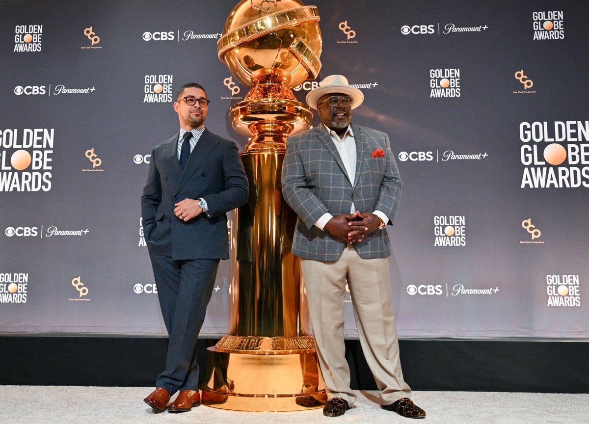 Thank you to @CedEntertainer and @WValderrama for announcing this year's #GoldenGlobes nominees!