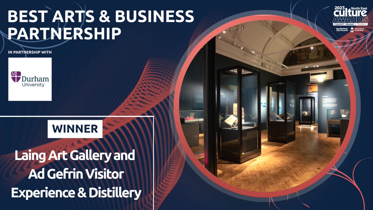 HOLD Event Management (@holdeventmgt) on Twitter photo Best Arts & Business Partnership, in partnership with <a href="/durham_uni/">Durham University</a>, is up next.
Our finalists are:
- @kielder_obsand & Novus at HMP Northumberland
- <a href="/LaingArtGallery/">Laing Art Gallery</a> & <a href="/AdGefrin/">Ad Gefrin</a>
- <a href="/TracksDarlo/">Tracks</a> & <a href="/BishopLine/">Bishop Line Community Rail Partnership</a>
The winner… Laing Art Gallery & Ad Gefrin. Congrats!
#NECultureAwards Best Arts & Business Partnership, in partnership with <a href="/durham_uni/">Durham University</a>, is up next.
Our finalists are:
- @kielder_obsand & Novus at HMP Northumberland
- <a href="/LaingArtGallery/">Laing Art Gallery</a> & <a href="/AdGefrin/">Ad Gefrin</a>
- <a href="/TracksDarlo/">Tracks</a> & <a href="/BishopLine/">Bishop Line Community Rail Partnership</a>
The winner… Laing Art Gallery & Ad Gefrin. Congrats!
#NECultureAwards