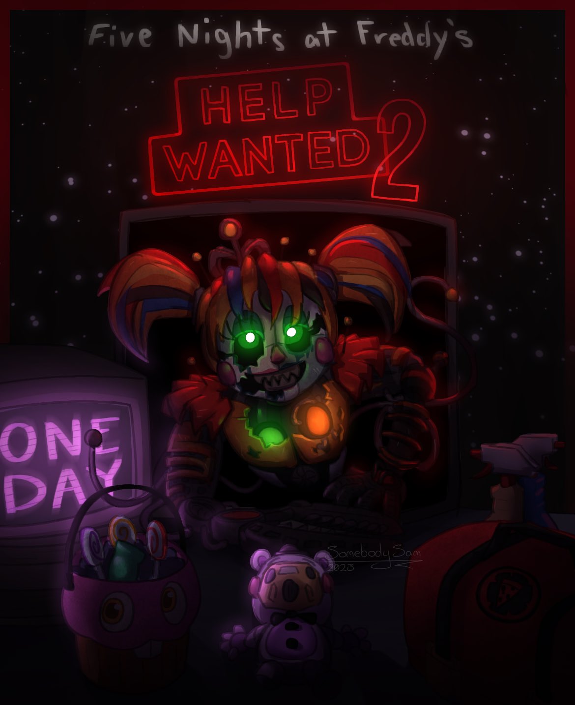FNAF For Oculus Quest 2 - Five Nights At Freddy's Help Wanted - #FNAF #O