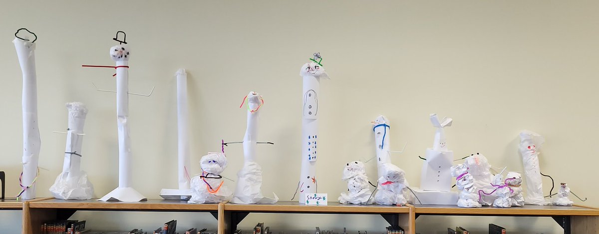 HPSD Secondary Library (@hpsd_2nd_lib) on Twitter photo Ms. Blake's classes did an outstanding job competing in the Snowman Stretch Challenge! Tallest Snowman was nearly 34 inches tall!!!! #hpsdtigers <a href="/PrincipalHPHS/">David Williams</a> <a href="/JoeVeldhuizen/">Joe Veldhuizen</a> <a href="/AustinWFerguson/">Austin Ferguson, Ed.D.</a> Ms. Blake's classes did an outstanding job competing in the Snowman Stretch Challenge! Tallest Snowman was nearly 34 inches tall!!!! #hpsdtigers <a href="/PrincipalHPHS/">David Williams</a> <a href="/JoeVeldhuizen/">Joe Veldhuizen</a> <a href="/AustinWFerguson/">Austin Ferguson, Ed.D.</a>