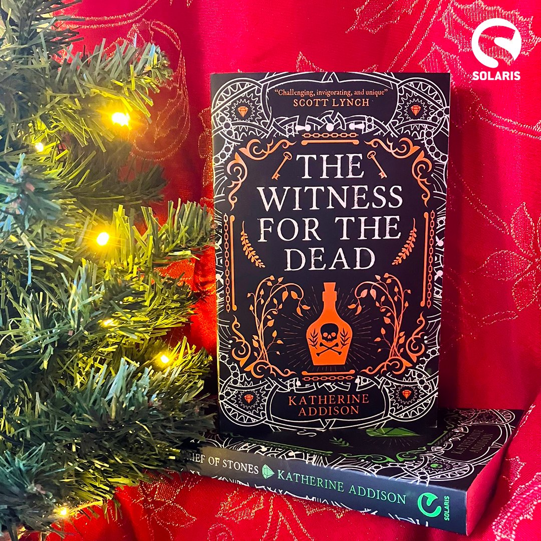 This is Solaris' #ElfontheShelf... Enter the world of THE CEMETRIES OF AMALO series by @pennyvixen and follow the adventures of witness for the dead Thara Celehar as he solves mysteries across the Elflands! Book 1: bit.ly/3KiqGsY Book 2: bit.ly/3QgKxMR