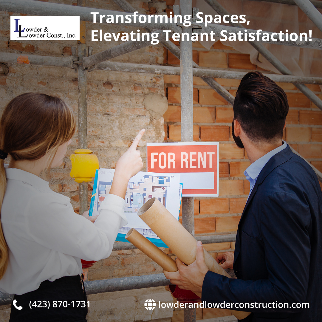 lowderandlowder's tweet image. 🏢✨ Turn tenant troubles into triumphs through tenant improvements with Lowder &amp;amp; Lowder Construction!

Why us?
🛠 40+ years experience
📍 Local experts
💪 Quality Commitment
⏱ On-time, on-budget

Call ☎️ (423) 870-1731

#CommercialRenovation #TenantImprovements