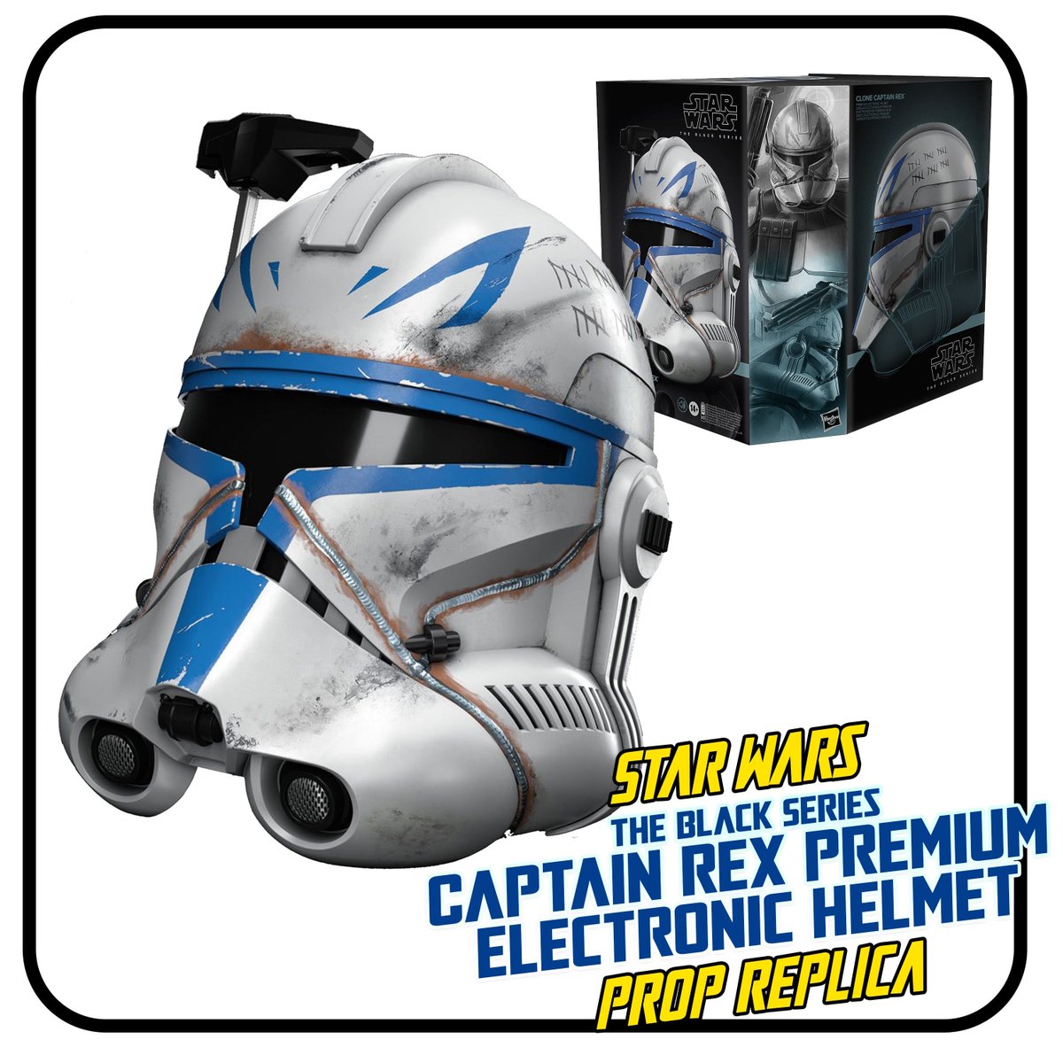 The perfect gift for the good soldier on your Christmas list! Get #CaptainRex’s Black Series Prop Replica helmet from @EntEarth now!

Order here 👉 buff.ly/3Tj5oAv

#StarWars #Ahsoka #StarWarsCollecting #FreeProduct #iCollectAtEE #EntertainmentEarth #Affiliate #Ad