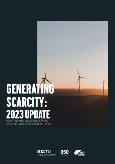 A few days ago NZ joined 120 other countries, committing to triple renewable energy generation. Our new report argues that for every dollar invested in renewable capacity in the last decade, the 'gentailers' have paid out at least $2.40 in dividends. bit.ly/generating-sca…