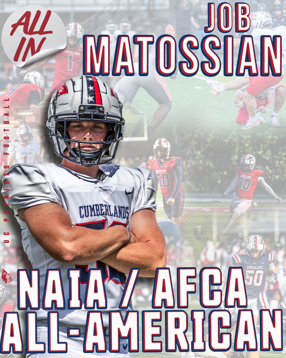 Job Matossian is named a Second-Team NAIA All-American for his dominance on the field this season!! Story: bit.ly/3RGXTCr #OneBigTeam #ALLIN