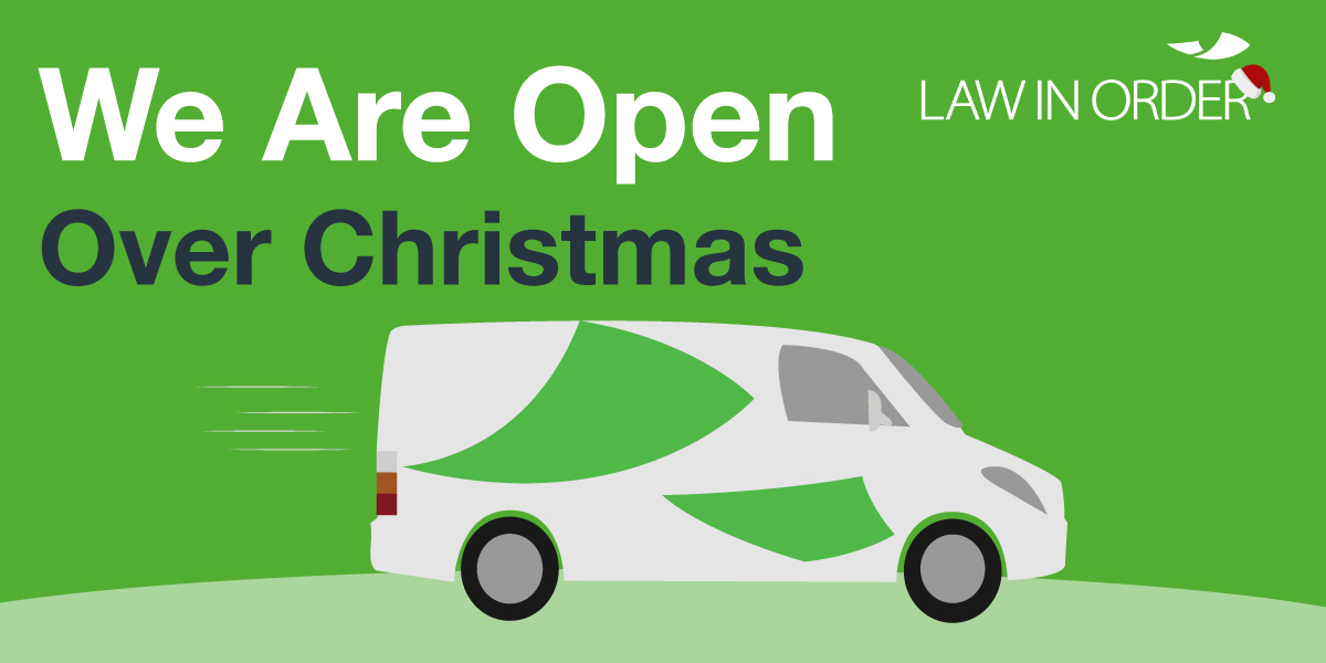 Just a reminder that we will be open over the holiday season, including the public holidays. Let us do all the hard work while you relax over the holidays. Contact us today for a complimentary quote: bit.ly/3ueBQGJ  #LawInOrder...