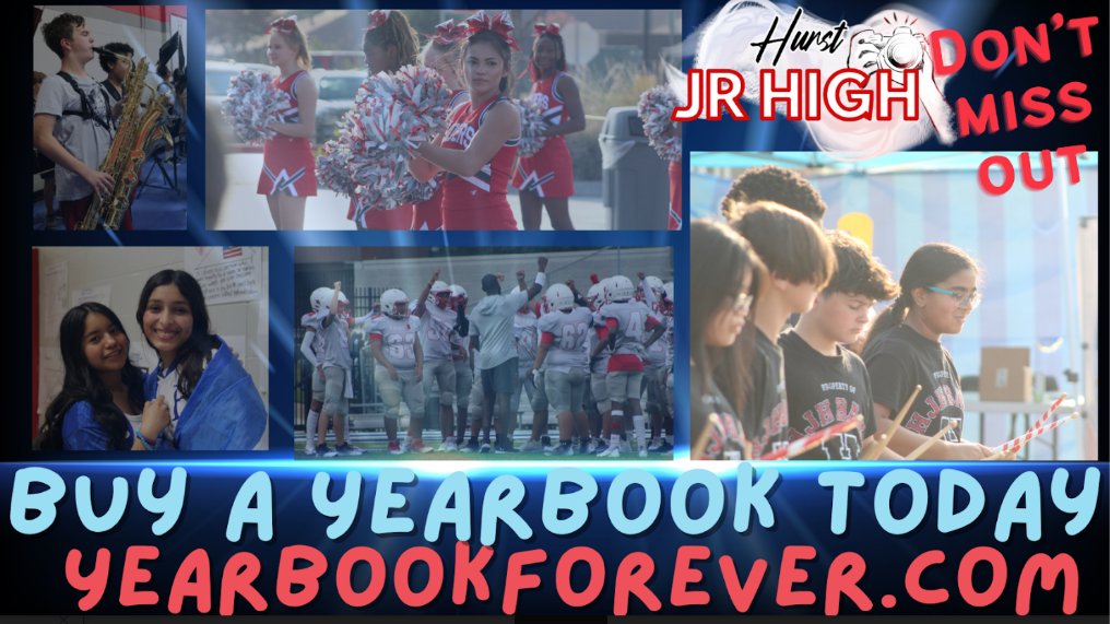 Don't forget to order your yearbook! #hurstisfirst @hebisd