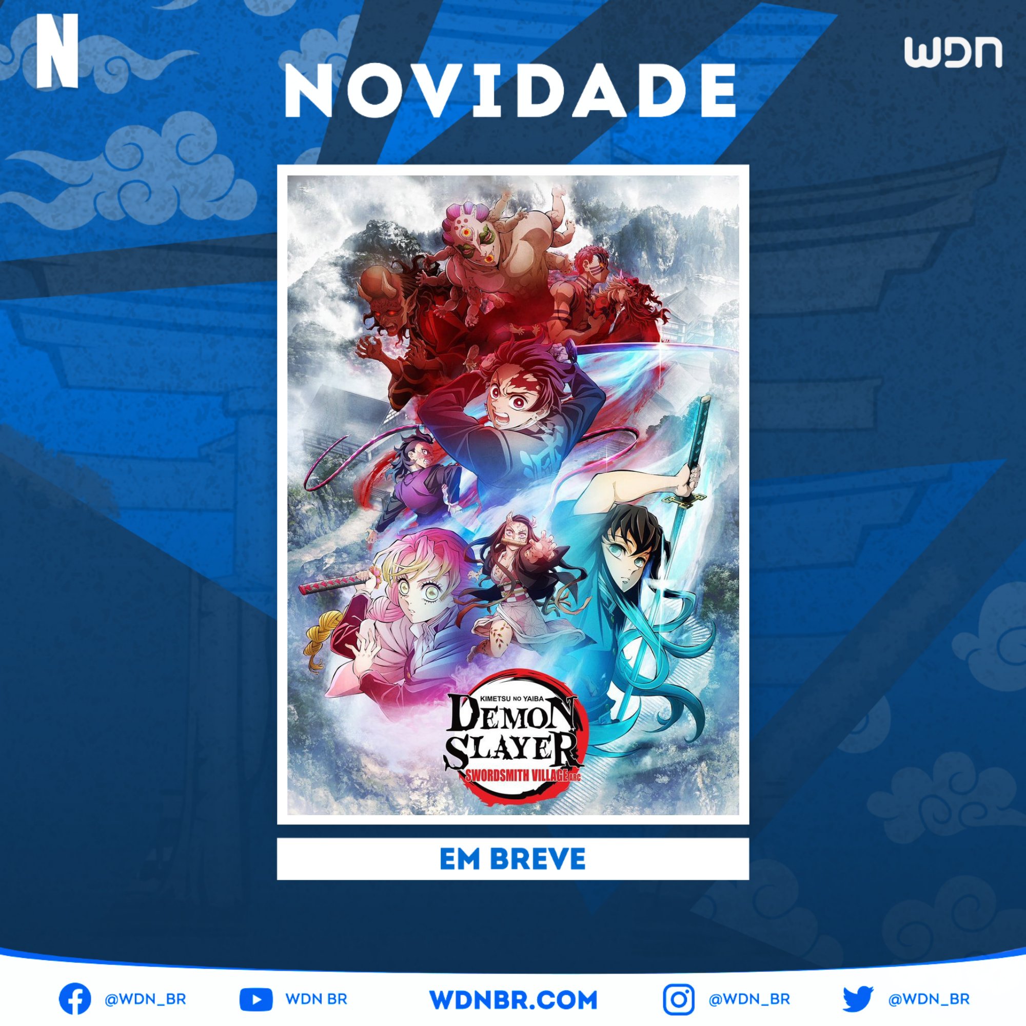 WDN - World Dubbing News on X: 🌻 NOVO EPISÓDIO DUBLADO DISPONÍVEL: ☀  Demon Slayer: Kimetsu no Yaiba ~Arco do Vilarejo dos Ferreiros~ - Episódio  06 🧡 Assista na Crunchyroll. 🔹 Vote