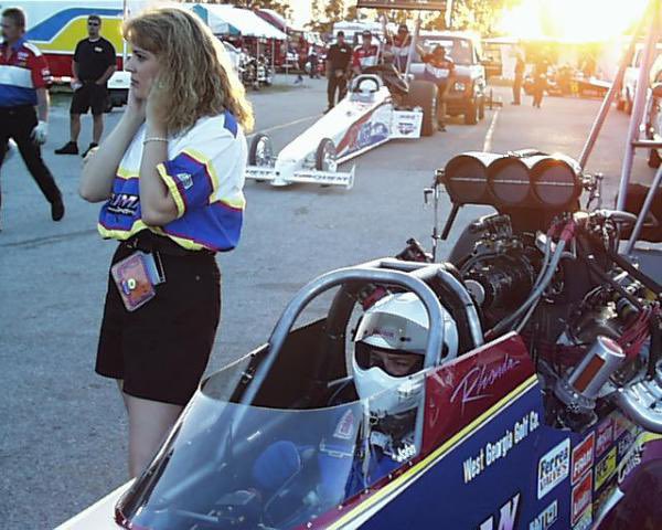 Story time! Twenty-five years ago, my dad made his debut driving Top Fuel in the Hartman family dragster at the Gatornationals. Why was he in the car and not my mom?…