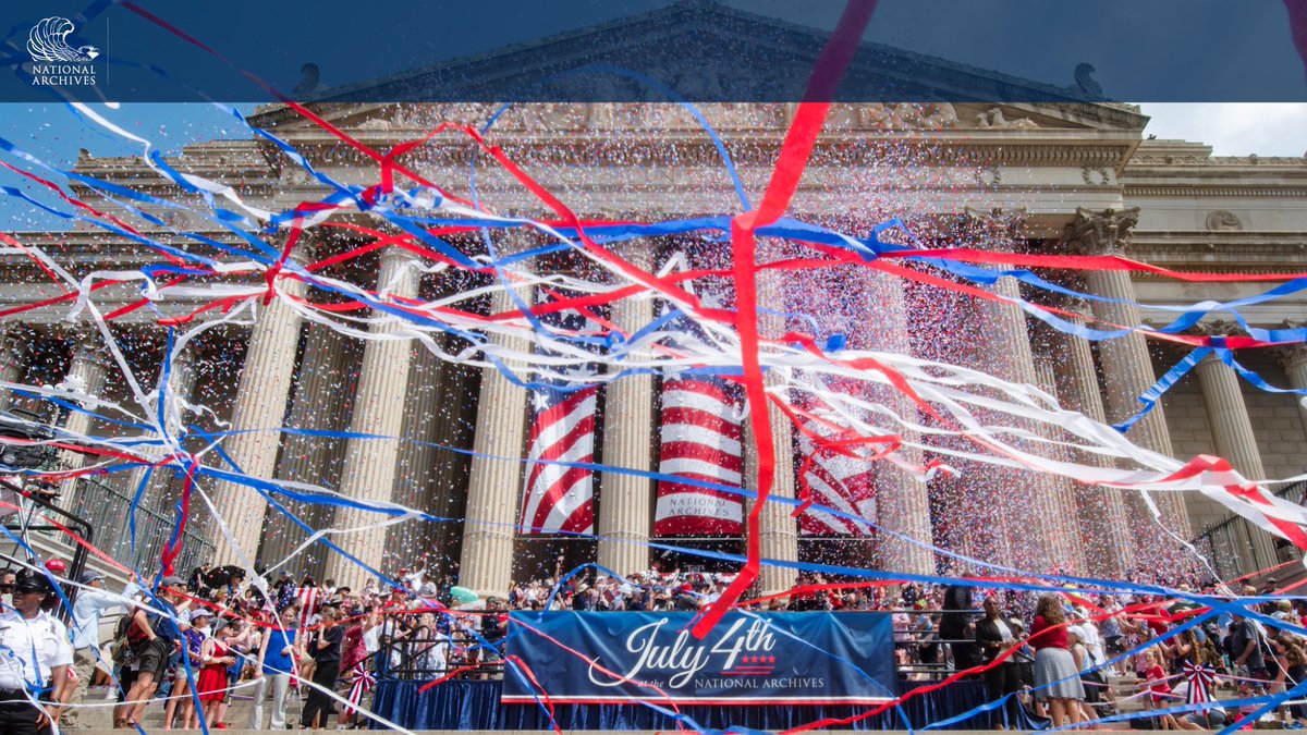 In 1933, President Hoover declared the National Archives Building a “temple of our history.” Today it was officially designated a National Historic Landmark! It’s a well-deserved distinction for this extraordinary building that is surpassed only by the treasures held within.