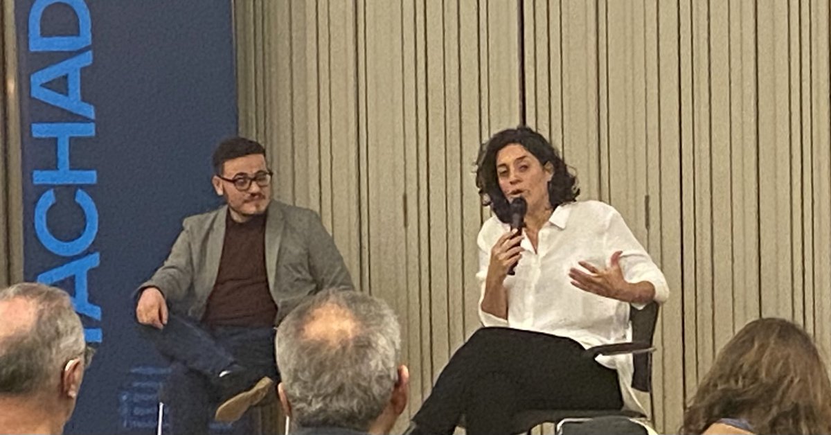 Privilege to hear the truly inspiring @DaoodRula & @uriweltmann from @omdimbeyachad / Standing Together - bringing people from different communities together standing for peace, safety, human rights for all people in Israel/Palestine - shining a bright light in the darkness