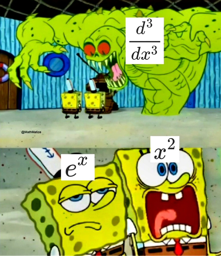 This is a mathematics joke.

(I found it in the Twitter/𝕏 stream of <a href="/MathMatize/">MathMatize Memes</a>.)