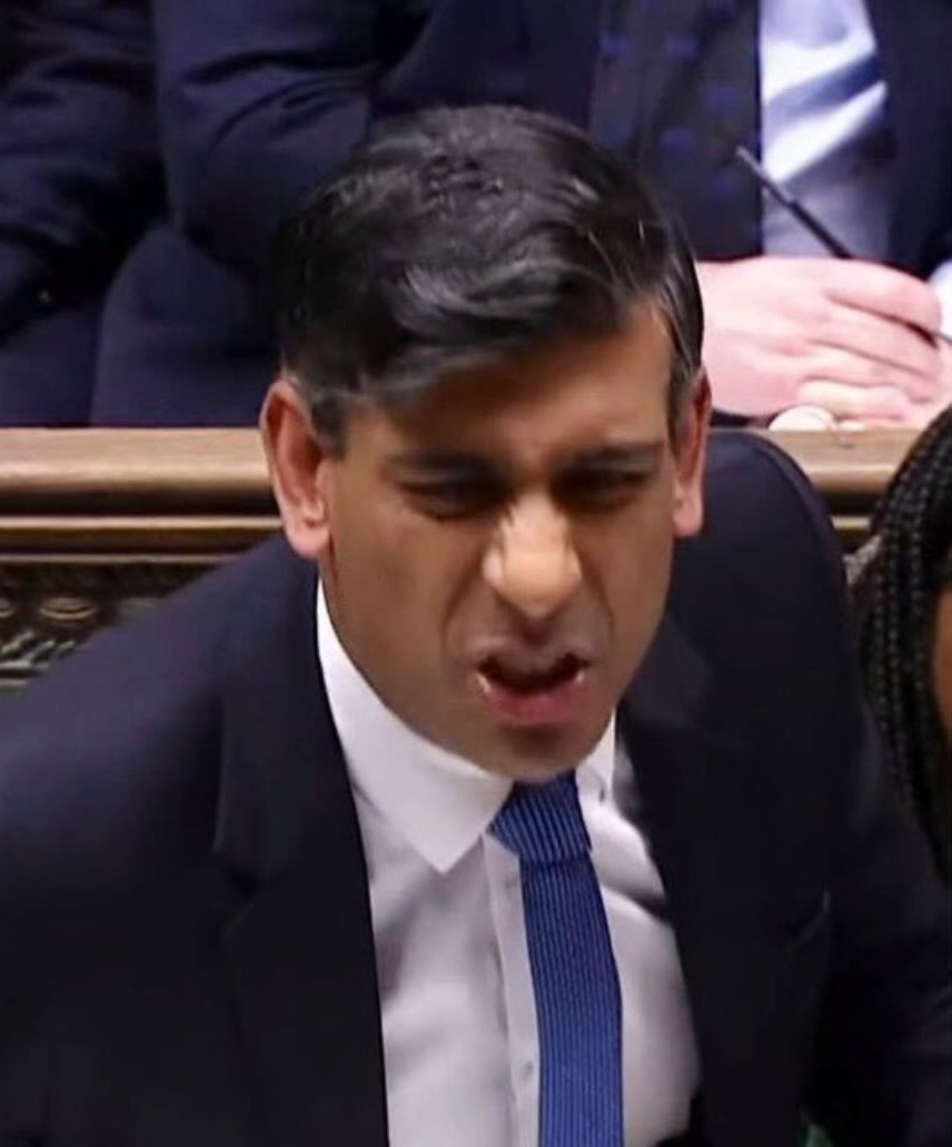 #Sunak completely lost it at #PMQs today.

Lost his composure then his temper. The only weapon he had was sneering at Starmer.

The question was about #roughsleeping and #homelessness, which #Sunak, being a Tory Liar, claimed was down and decreasing, but is up and increasing.