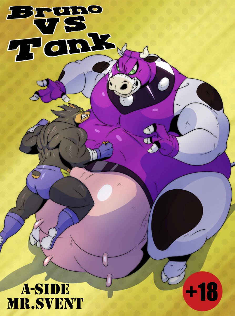 Finally here! the next wrestling comic, this time Bruno will go against the big cow Tank, in this 35 pages comic. (the first 5 pages are on the website.) Comic illustrated and edited by your truly A-side Script localization by Mr.Svent for only 9$: payhip.com/b/A9DZM