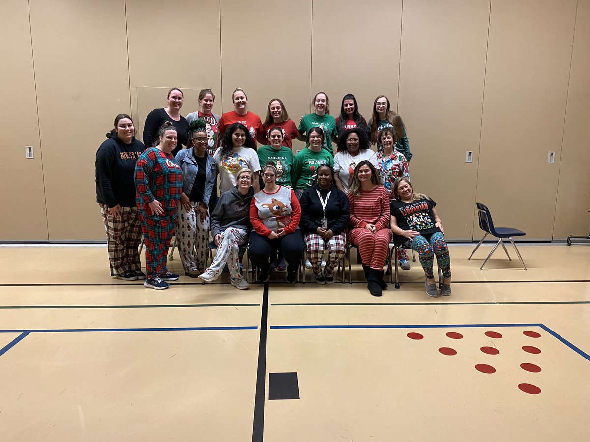 Happy Holidays from RPE !! Today was staff Pajama day loved being comfy and cozy 💚❤️
<a href="/AACountySchools/">AACPS</a> 
<a href="/SpecialEdAACPS/">Special Ed AACPS</a>