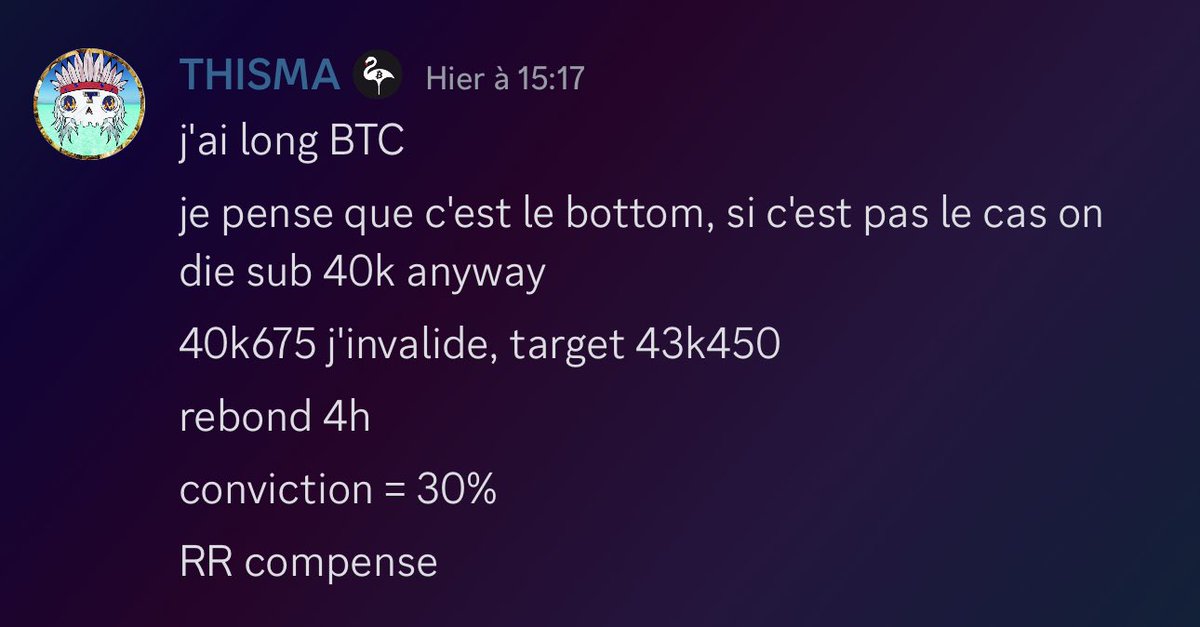 thismacapital's tweet photo. Bon, c’est encore une journée de smic pour Thisma Capital intl.

Vu que je sais que vous vous êtes probablement chiés dessus et avez vendu vos $BTC au bottom, je giveaway une partie de mes profits (250$): 

- like
- retweet
- follow moi <3 @thismatbf 

tirage demain 💸 https://t.co/8BF1iLjfsW