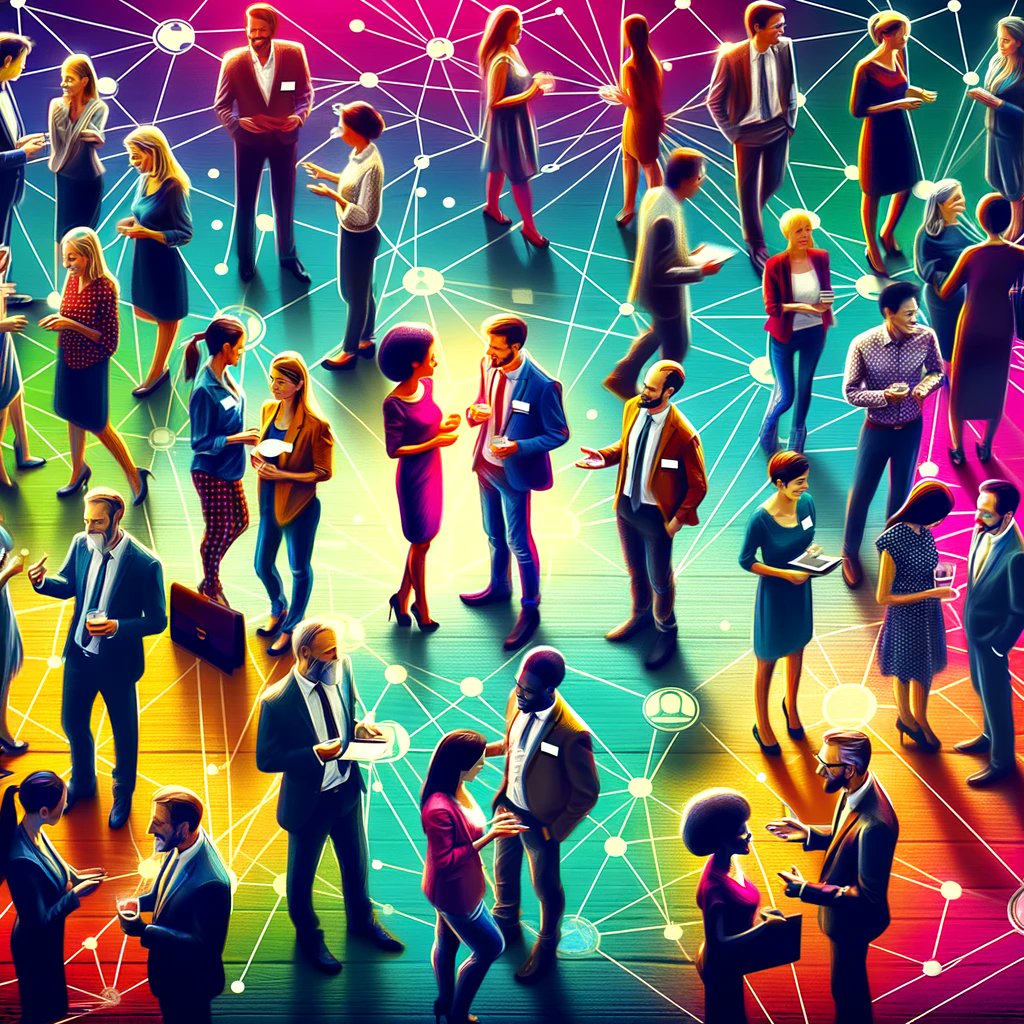Networking isn't just for business. It's about building relationships that enrich both your personal and professional life. Connect with others, share experiences, and grow your circle. #NetworkingSuccess #BuildConnections