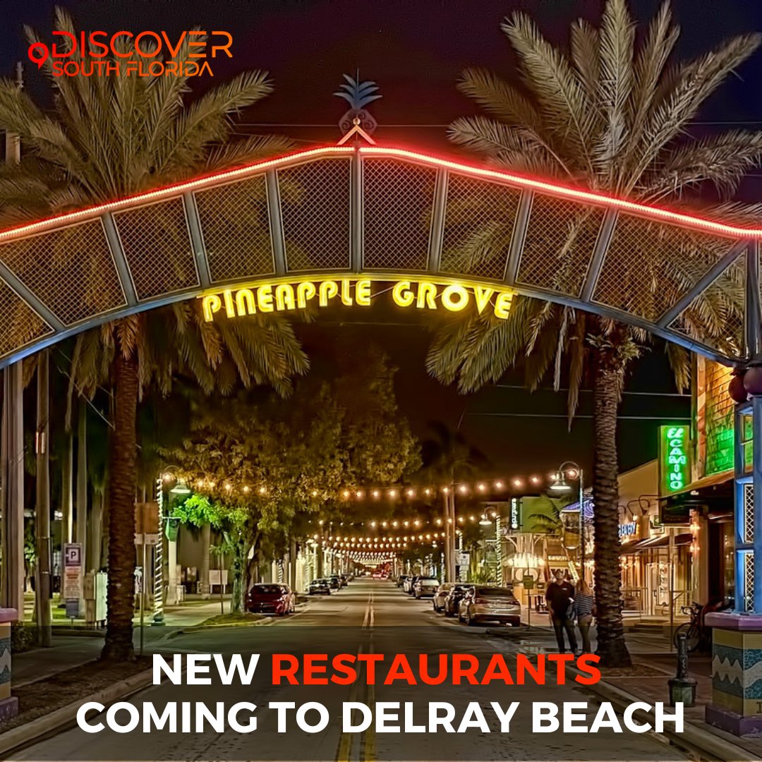 🌴 Delray Beach's dining scene is getting a major upgrade! American Social (AmSo) and the exotic Polynesian-themed Roka Hula are set to spice up Pineapple Grove next year. 🍹🍣🍔

#DelrayBeach #FoodieHeaven #AmericanSocial #RokaHula #PineappleGrove #NewInTown #DiningScene
